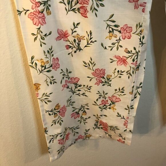 NWT Billabong pants crop wide leg floral size 29 - Picture 2 of 9